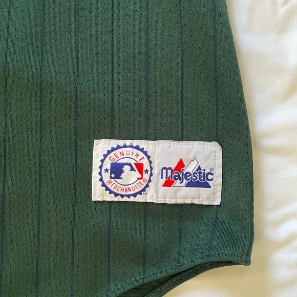 Majestic Green Seattle Mariners Jersey - Picture 4 of 4
